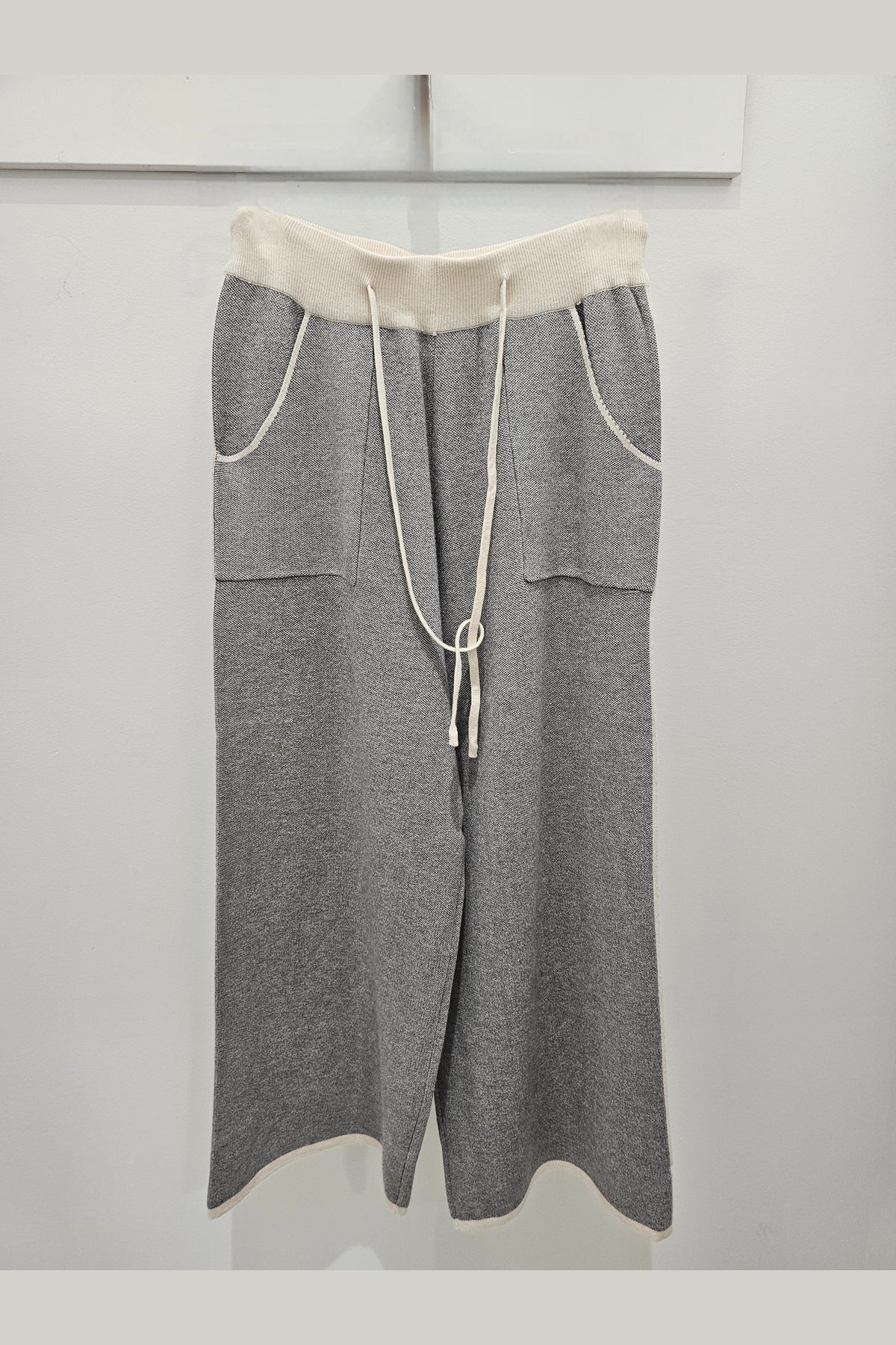 ETERNELLE Draw String/Elastic Waist Pant w/Pockets 25229