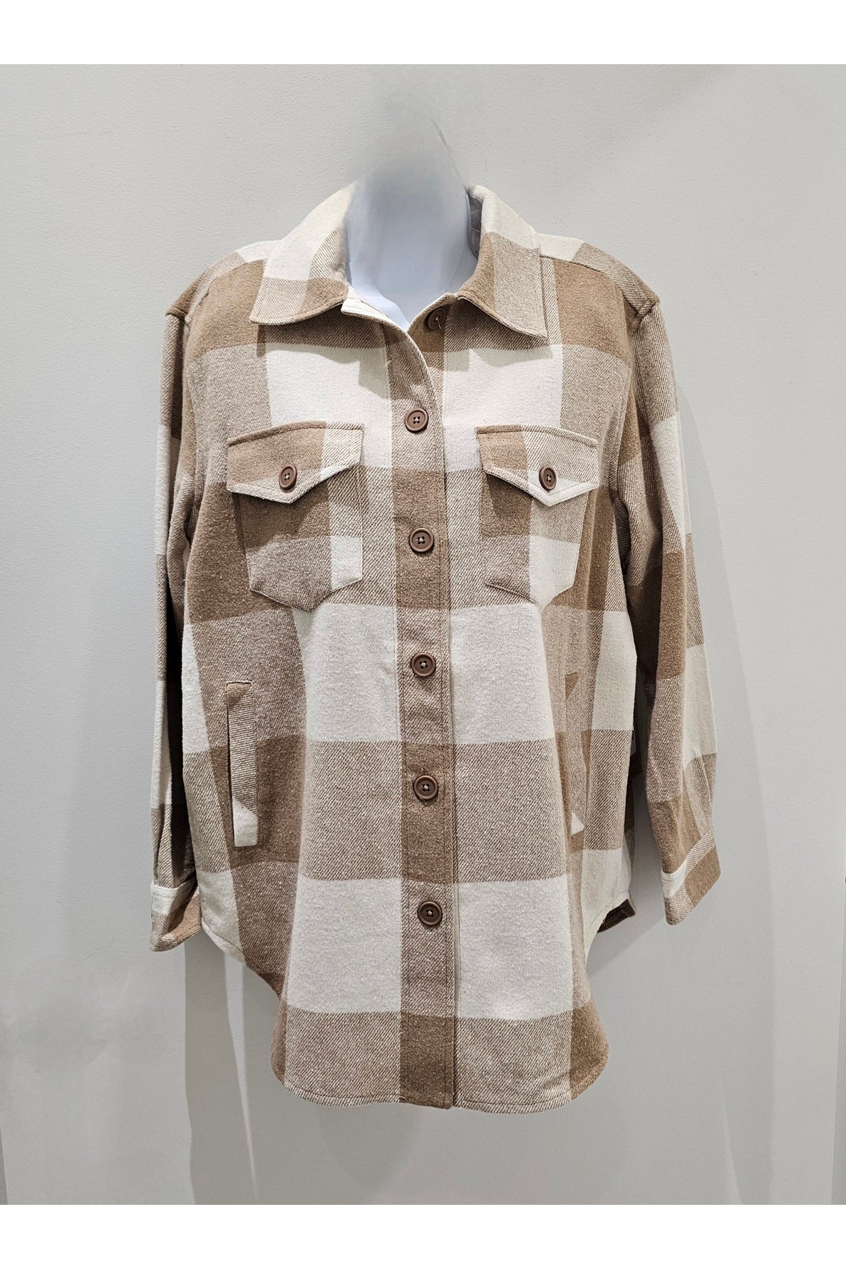DKR Buffalo Check L/S Button Front Campfire Shirt CF-300 *FINAL SALE*
