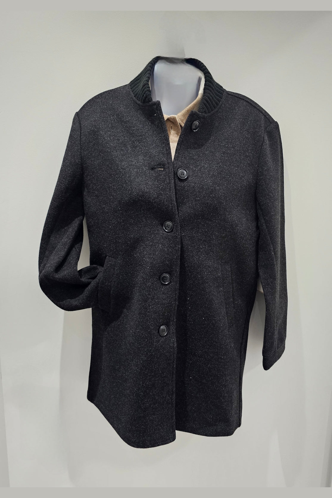 DKR Long Sleeve Button Front Jacket w/pockets HM-60109