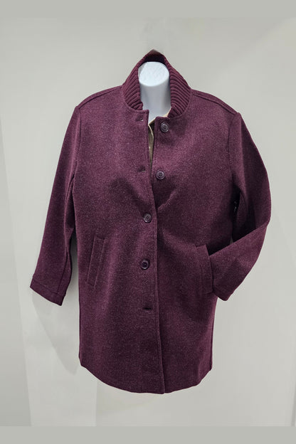 DKR Long Sleeve Button Front Jacket w/pockets HM-60109