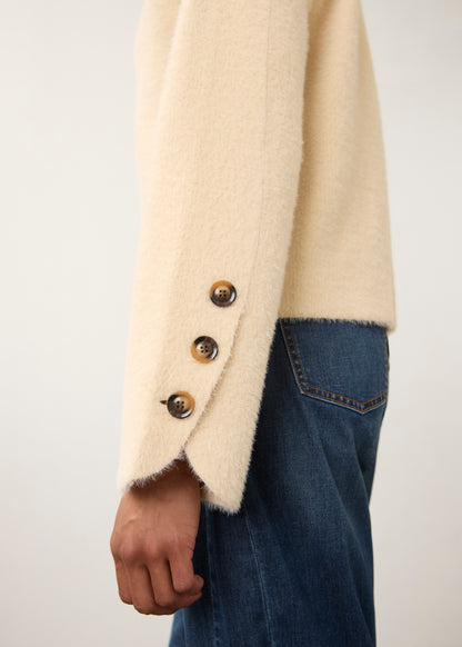FDJ Collarless Knit Jacket 10047431