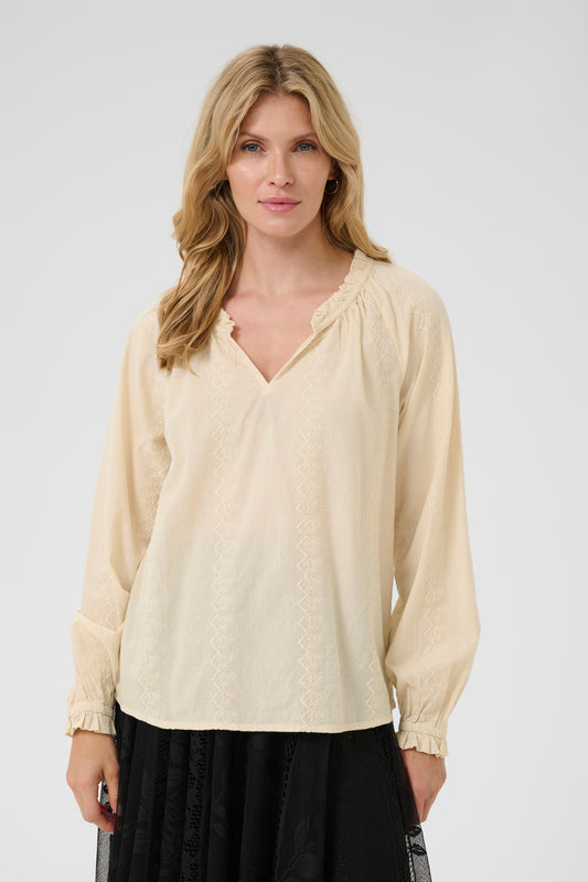 CREAM Sienna Blouse *FINAL SALE*