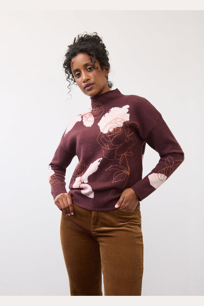 FDJ Mock Neck Loose Fit Sweater 11109147