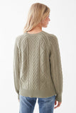 FDJ A-Line Cable Raglan Sweater 1136753