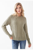 FDJ A-Line Cable Raglan Sweater 1136753