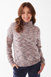 FDJ Mockneck Space Dye Sweater 1168871 *Final Sale*