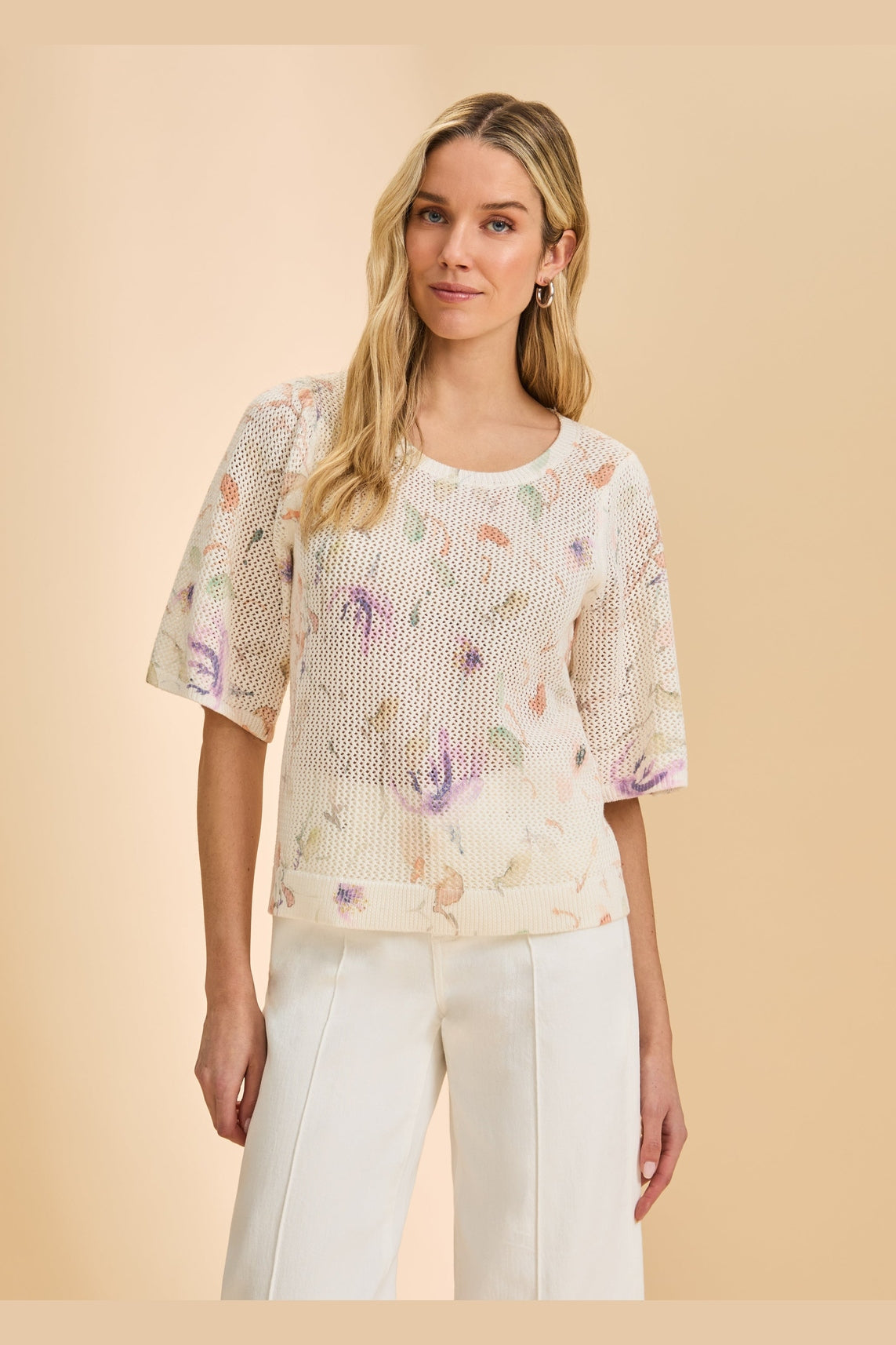 FDJ Elbow Bell Sleeve Sweater 1203624