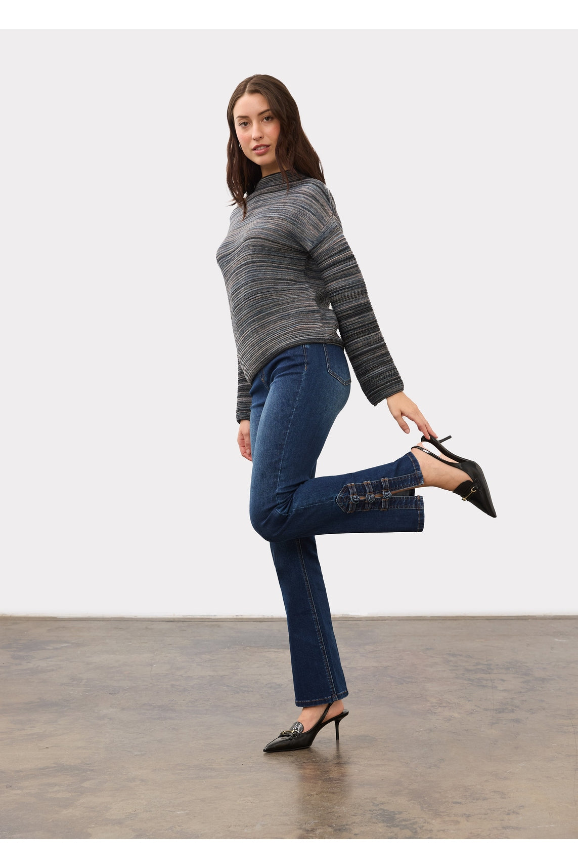 FDJ Boatneck Long Sleeve Sweater 1215888