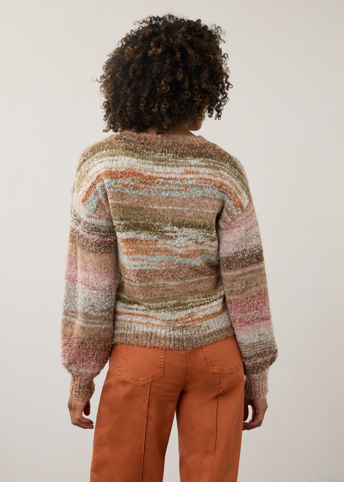 FDJ Boat Neck Boucle Sweater 1285891