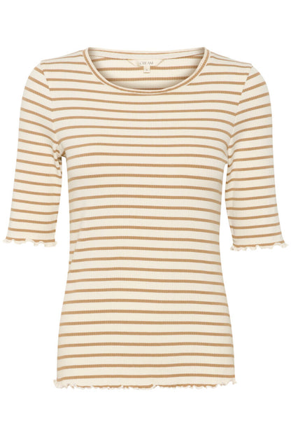 CREAM Ribba SS Stripe Blouse *Final Sale*