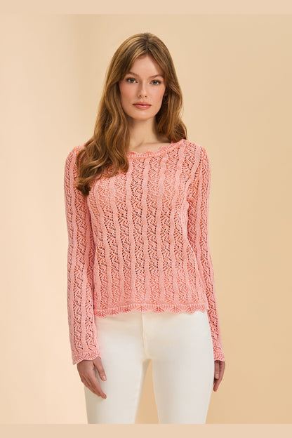 FDJ Long Sleeve Garment Dye Sweater 1467314