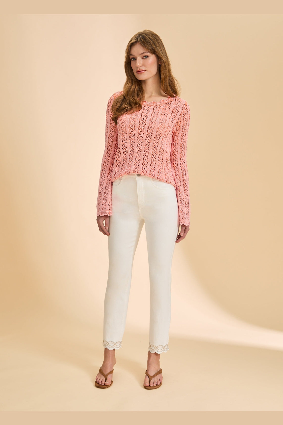 FDJ Long Sleeve Garment Dye Sweater 1467314