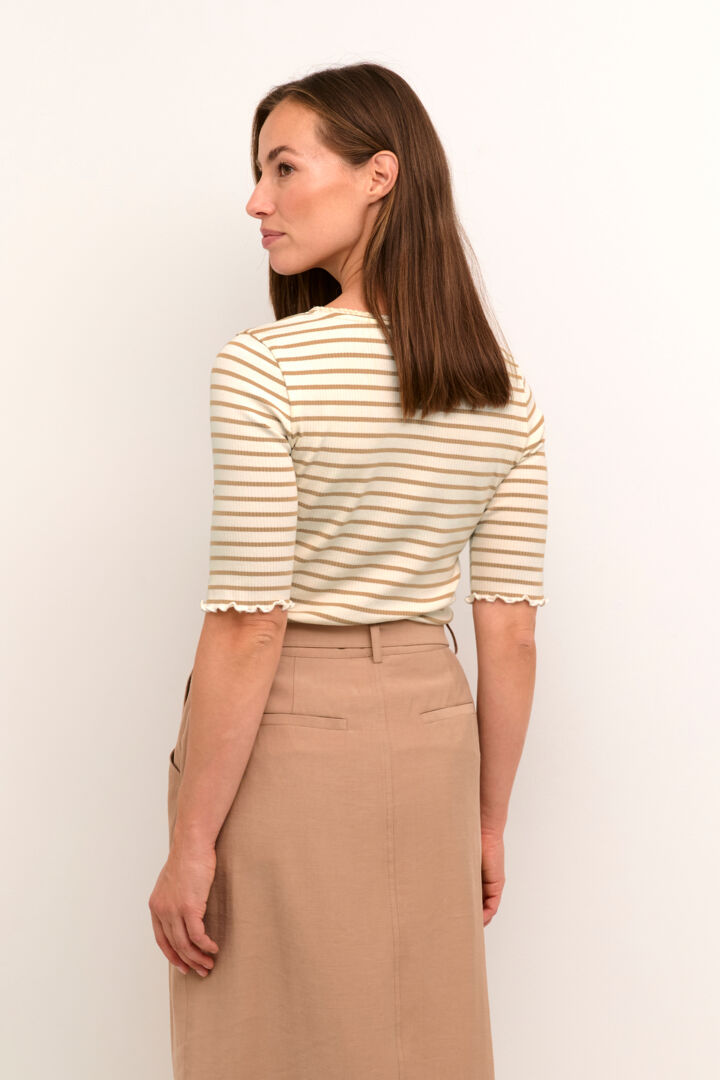 CREAM Ribba SS Stripe Blouse