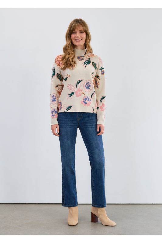 FDJ Mock Neck Loose Fit Sweater 1506535