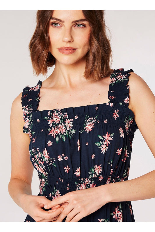 APRICOT Floral Smock Dress 824850 *FINAL SALE*