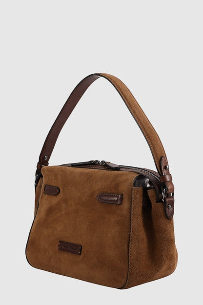 THE TREND Torrevento Suede Handbag