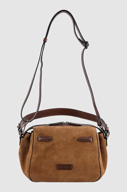 THE TREND Torrevento Suede Handbag