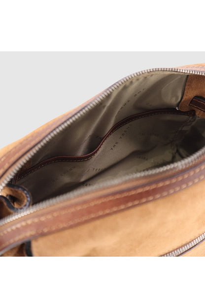 THE TREND Torrevento Suede Handbag