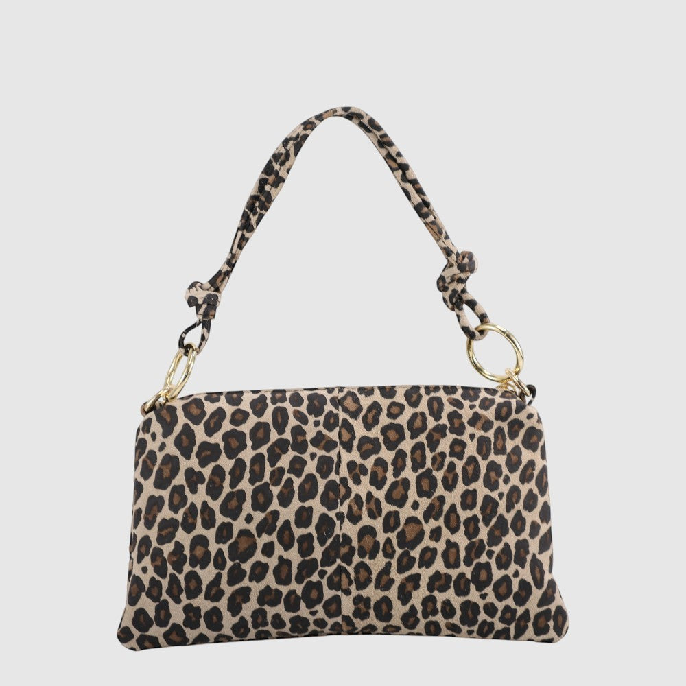 THE TREND Otella Leopard Leather Bag
