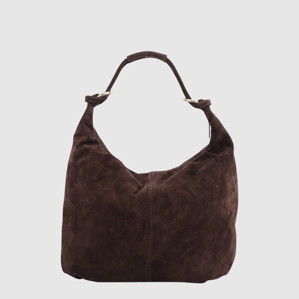 THE TREND Vallone Suede Handbag