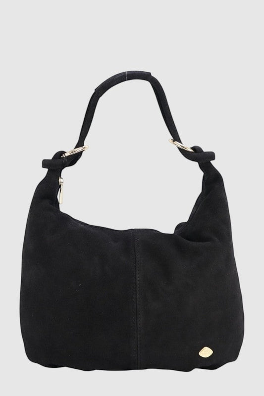 THE TREND Vallone Suede Handbag