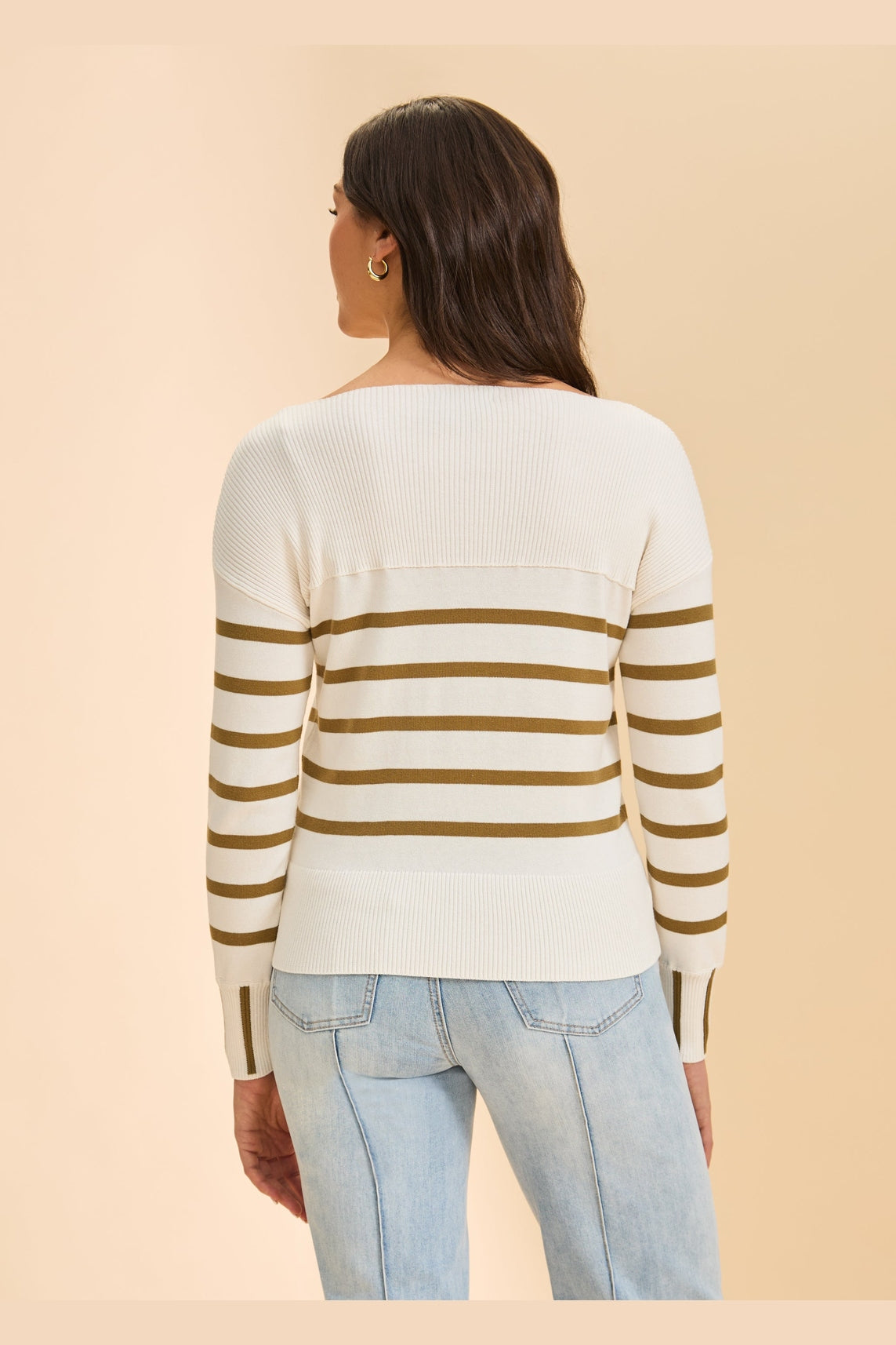 FDJ Long Sleeve Striped Sweater 1955314