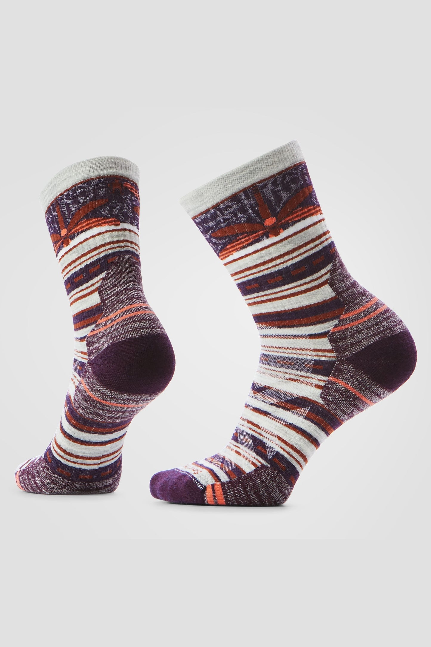 SMARTWOOL Women's Hike Targeted Cushion Dragon Stitch Mid Crew Socks SW002879