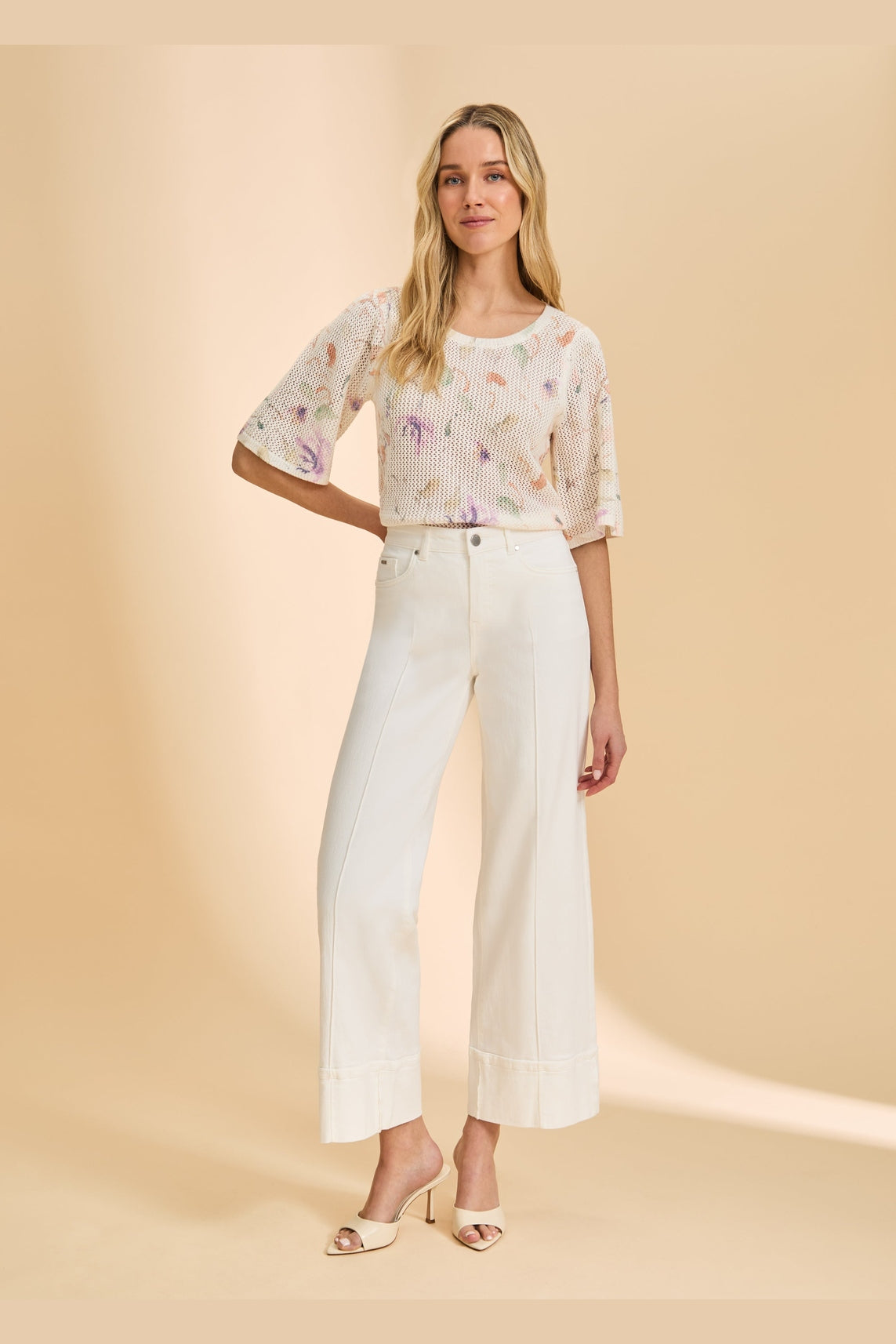 FDJ Olivia Cuffed Wide Leg 2023948