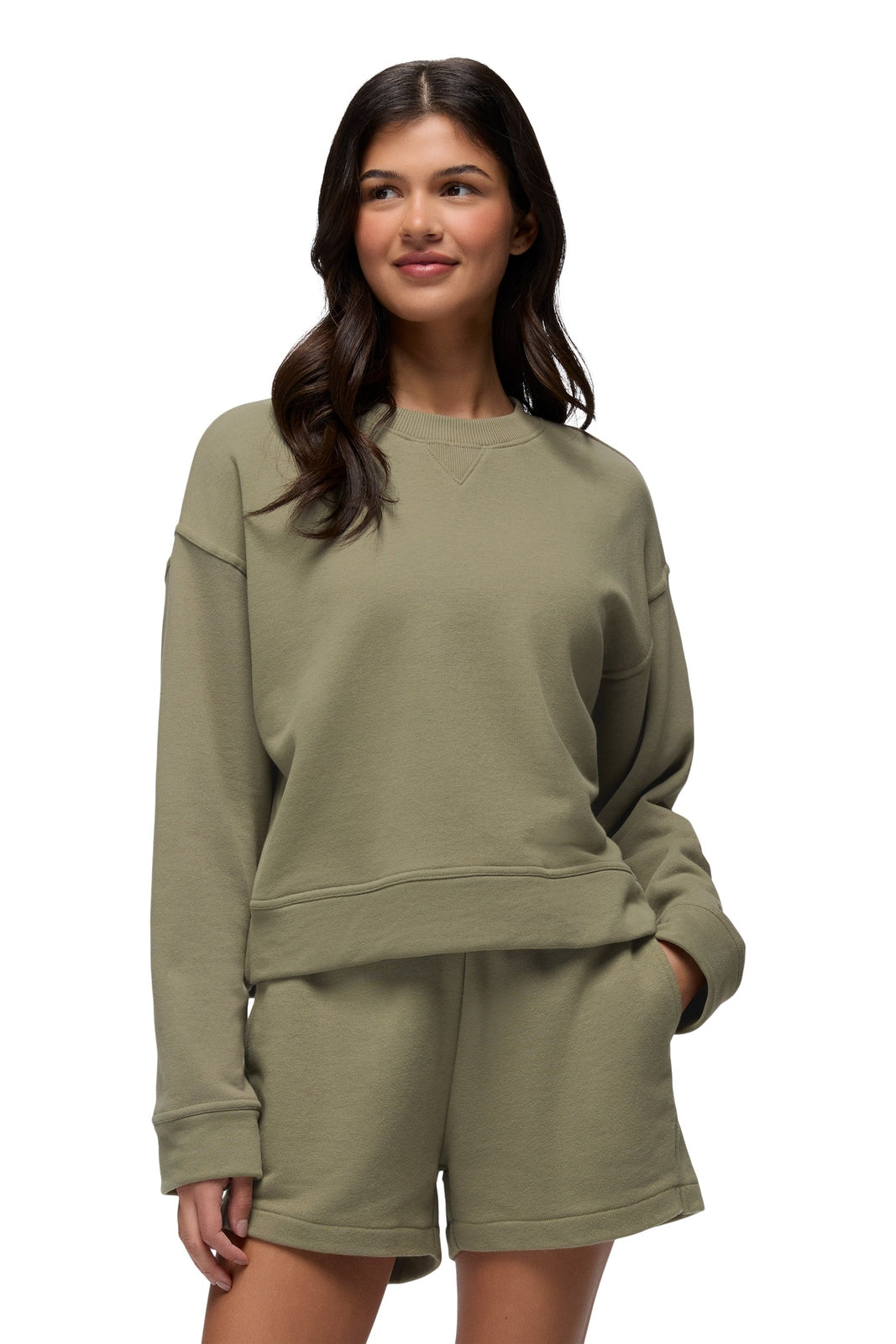 PRANA Dream Terry Crew Sweatshirt 2147711