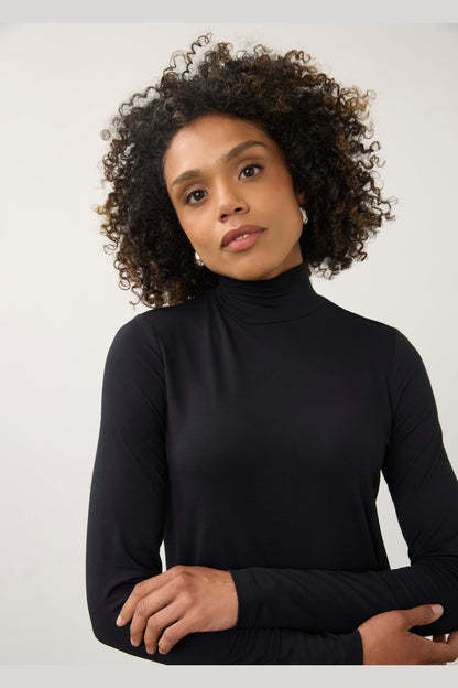 FDJ L/S Mock Neck Top 3056756