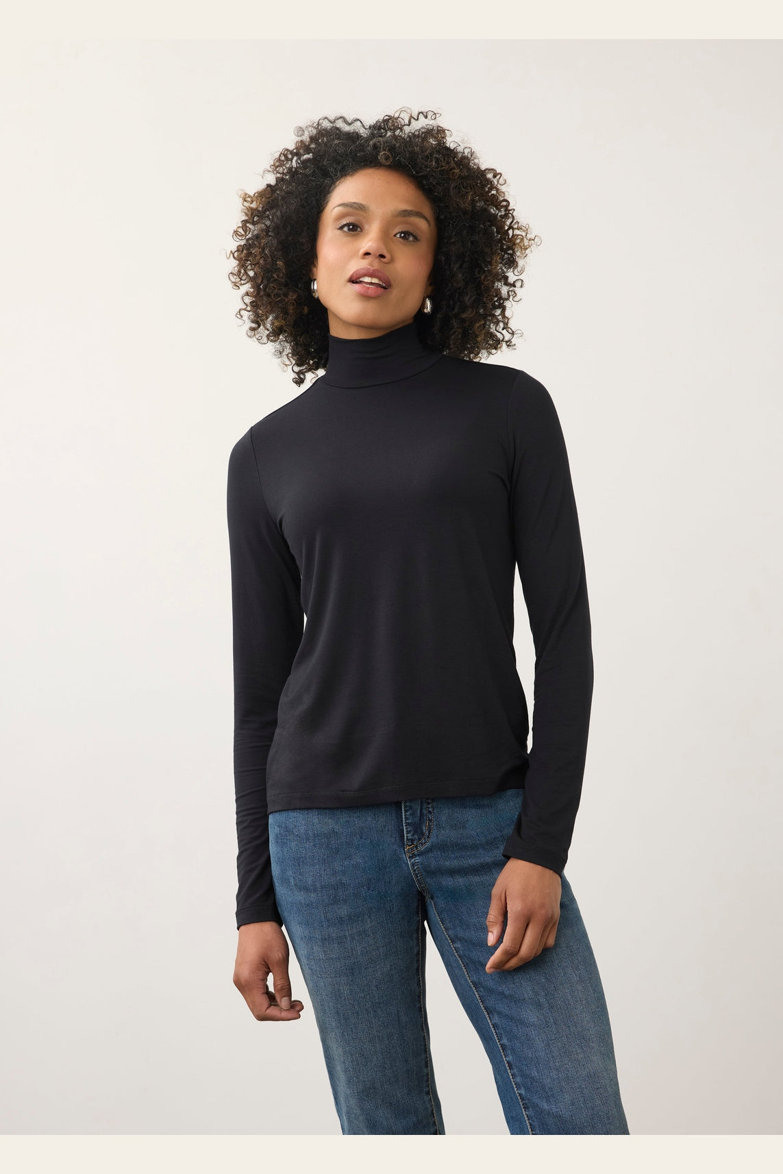 FDJ L/S Mock Neck Top 3056756