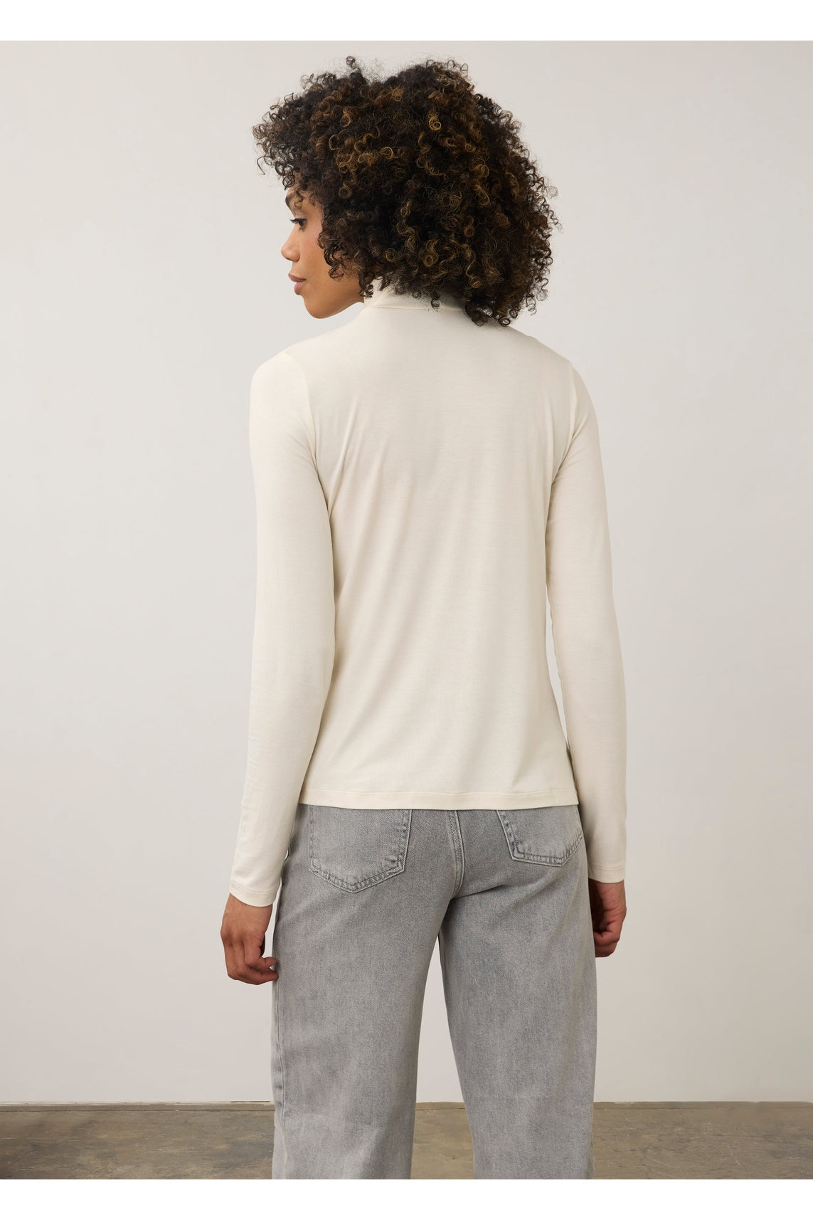 FDJ L/S Mock Neck Top 3056756