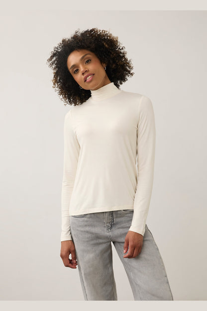 FDJ L/S Mock Neck Top 3056756