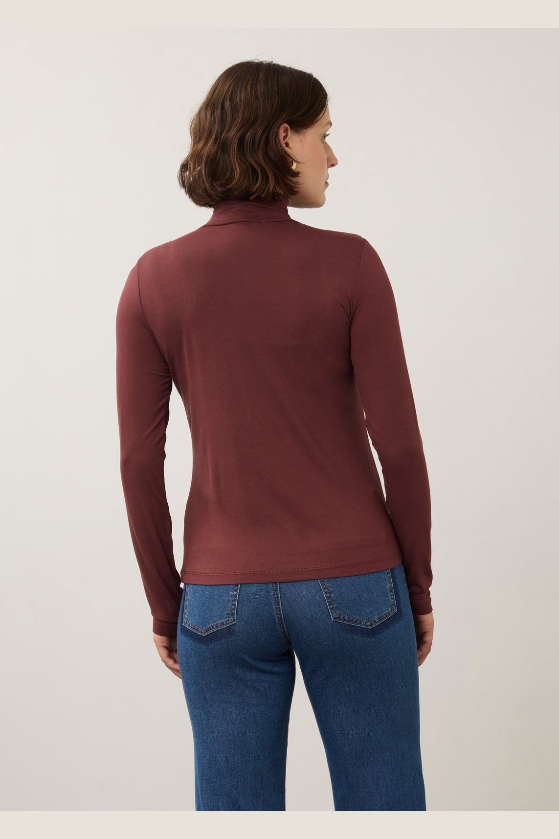 FDJ L/S Mock Neck Top 3056756