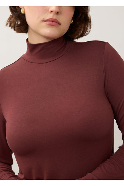 FDJ L/S Mock Neck Top 3056756