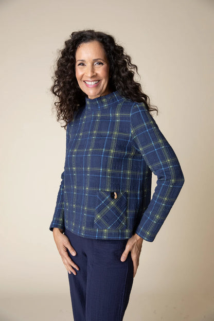 HABITAT Pocket Pullover Plaid H32810