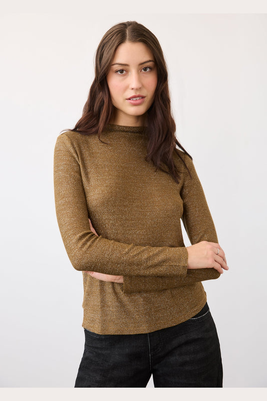 FDJ Long Sleeve Mock Neck Top 3597870