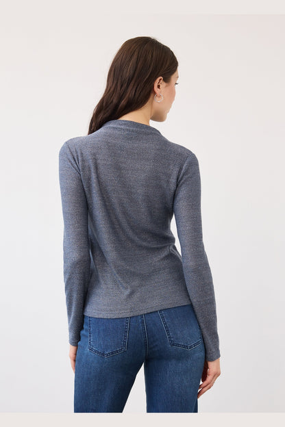 FDJ Long Sleeve Mock Neck Top 3597870
