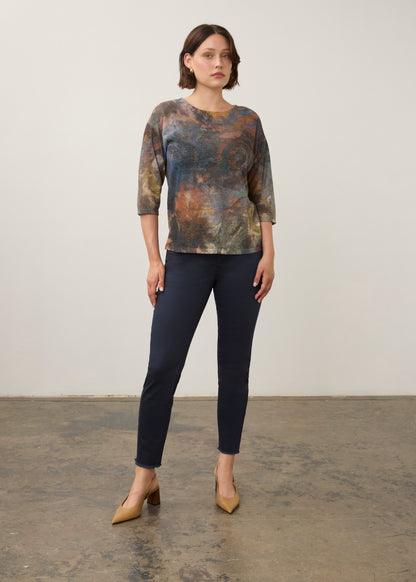 FDJ Drop Shoulder 3/4 Sleeve Top 3901451