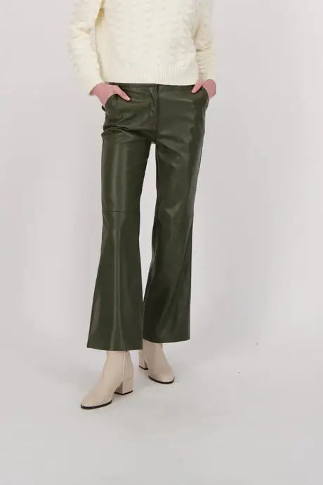 GABBY ISABELLA Leather Look Pant 523708