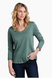 KUHL Arabella V Neck Long Sleeve Tee