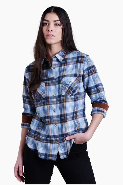 KUHL Tess Flannel Long Sleeve Shirt 8457