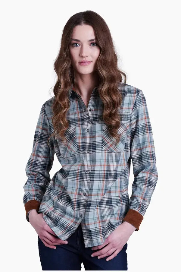 KUHL Tess Flannel Long Sleeve Shirt 8457