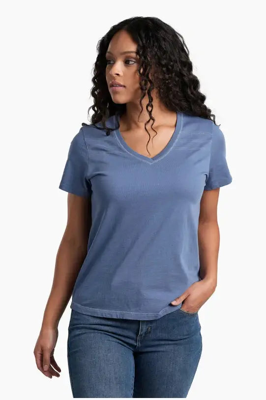 KUHL Arabella V-neck Short Sleeve Tee *Final Sale*