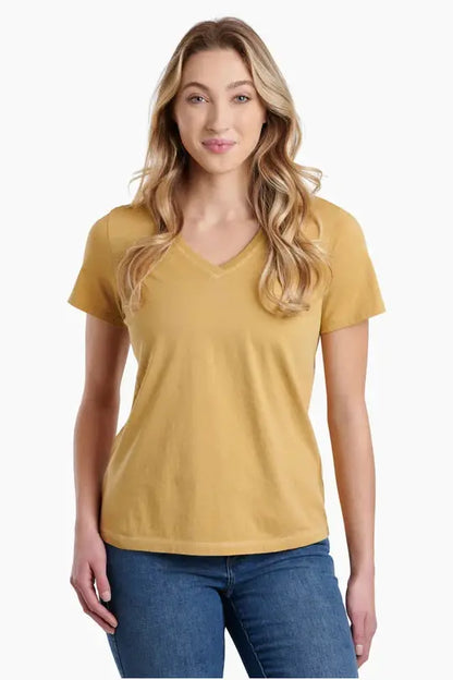 KUHL Arabella V-neck Short Sleeve Tee *Final Sale*