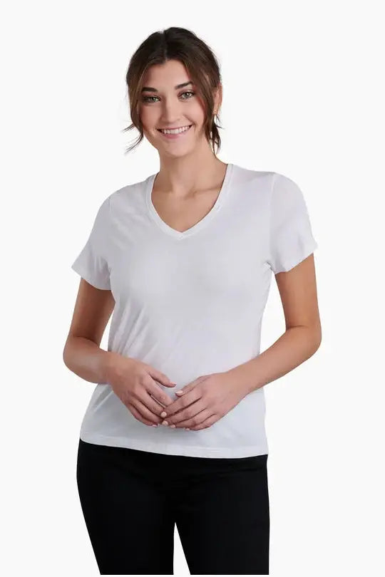 KUHL Arabella V-neck Short Sleeve Tee *Final Sale*