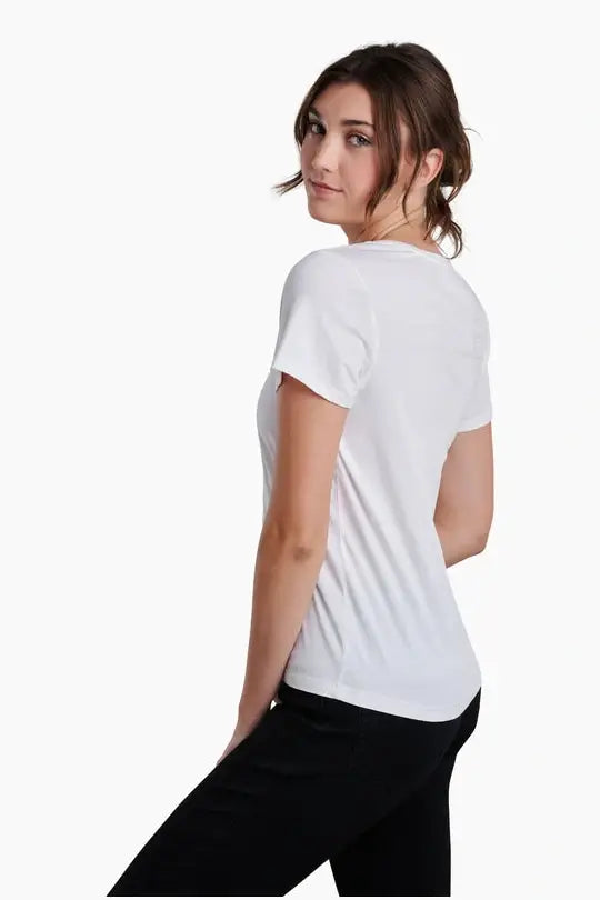 KUHL Arabella V-neck Short Sleeve Tee *Final Sale*