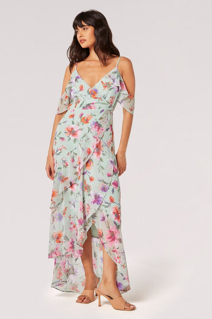 APRICOT Watercolour Floral Dress 822405