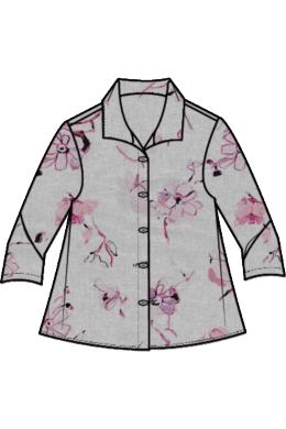 HABITAT Retro Swing Shirt Floral H47130