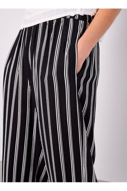 APRICOT Stripe Wide Leg Trouser 950009